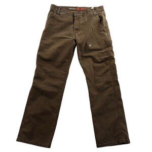 Dickies Mens Cargo Work Pants Size 32x30 Relaxed Fit Brown Workwear Brown Casual